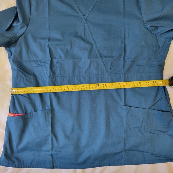 Dickies Women's Blue Scrub Top - Picture 9 of 10